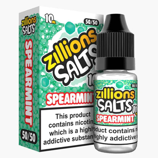 Spearmint Zillion Salts 10ml Nic Salt E-Liquid
